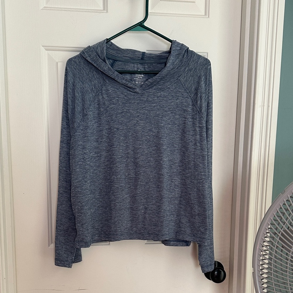 RBX Women's Long Sleeve Tee - Heathered Blue